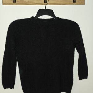 Talbots Black Cashmere Sweater